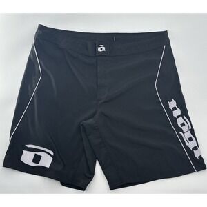 Nogi Volt Shorts Men's XXL Black Heavy Stitch Grappling Jiu Jitsu BJJ MMA UFC